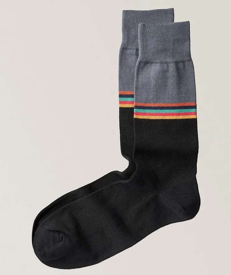 Jared Artist Striped Socks
