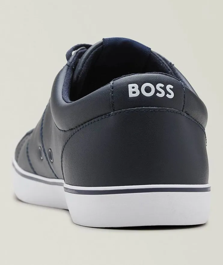 Jodie Faux Leather Tennis Sneakers