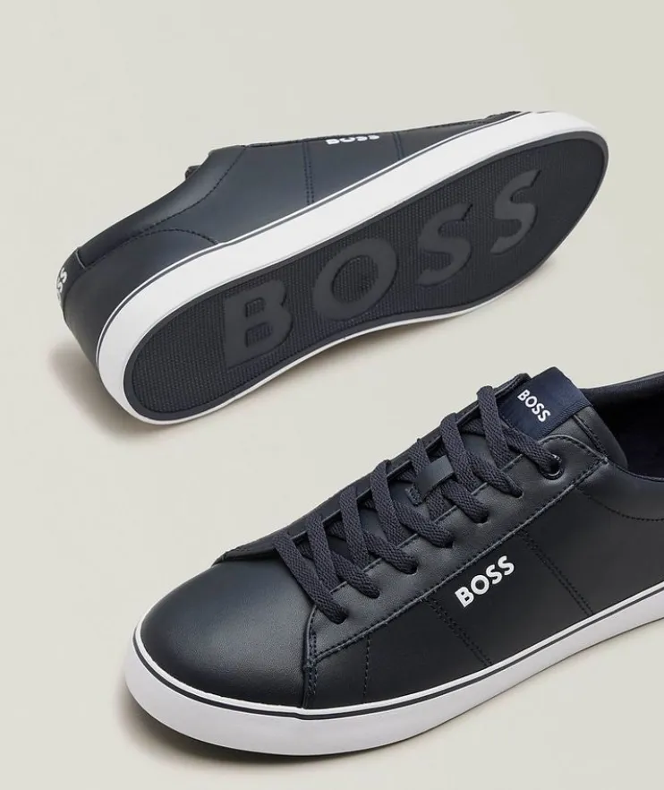 Jodie Faux Leather Tennis Sneakers