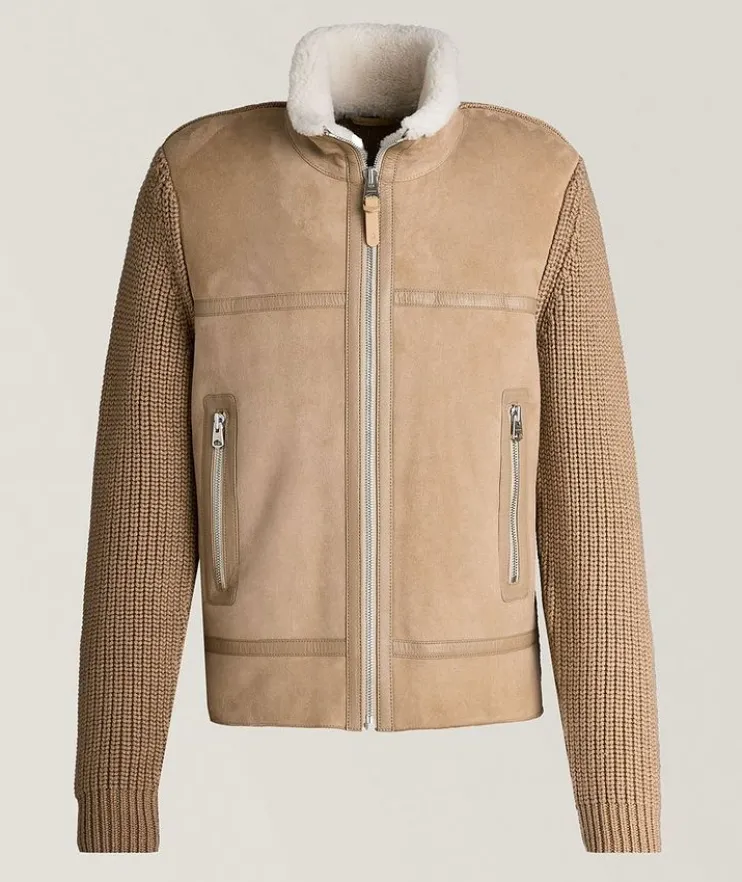 Jonathan Hybrid Shearling Jacket