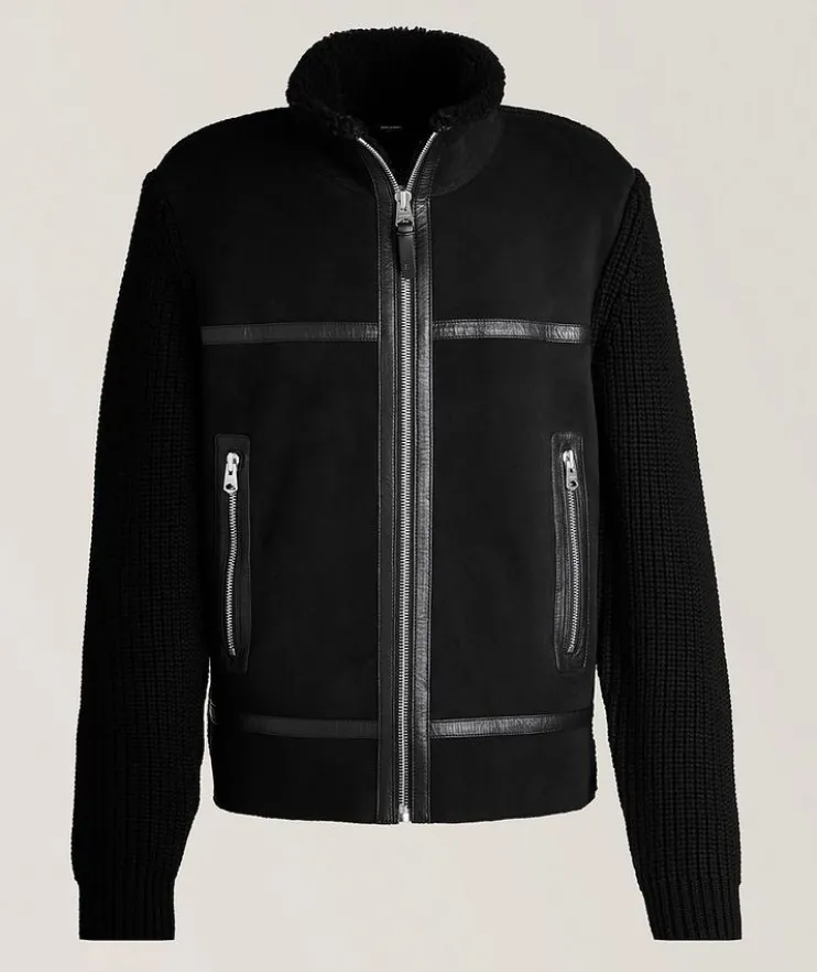 Jonathan Hybrid Shearling Jacket