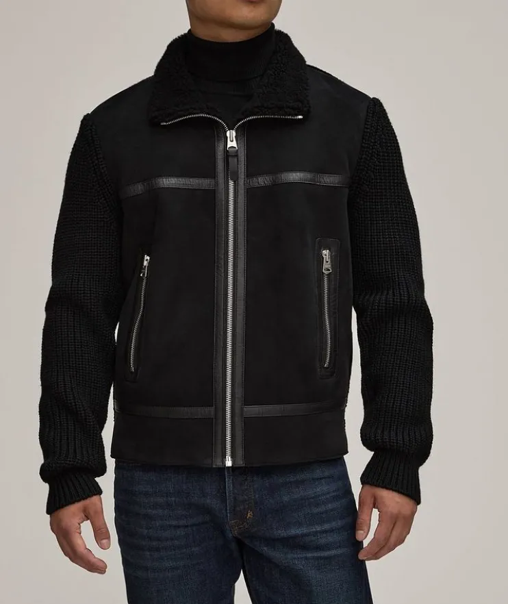 Jonathan Hybrid Shearling Jacket