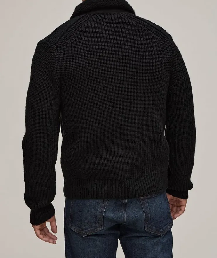 Jonathan Hybrid Shearling Jacket