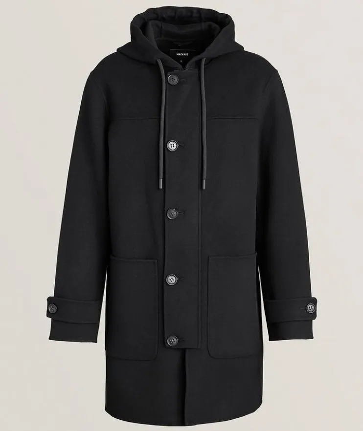 Joshua Double-Face Wool Long Duffle Coat