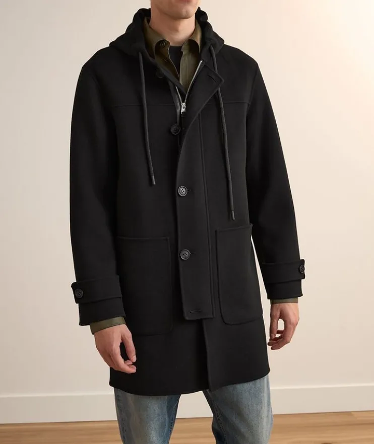 Joshua Double-Face Wool Long Duffle Coat
