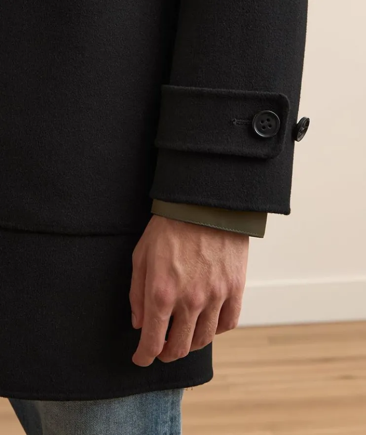 Joshua Double-Face Wool Long Duffle Coat