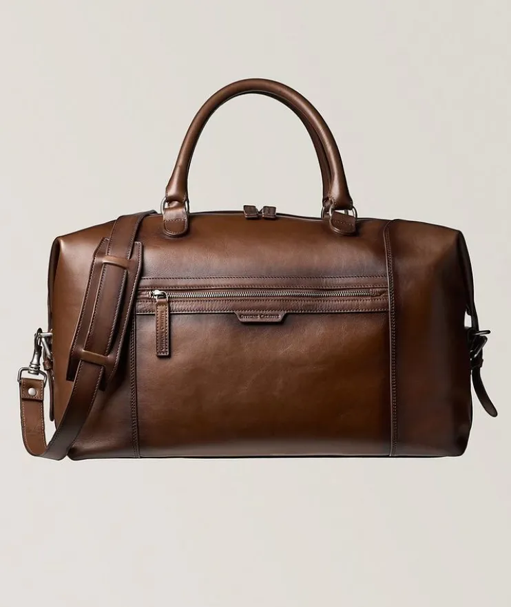 Jules Nappa Leather Weekender Bag