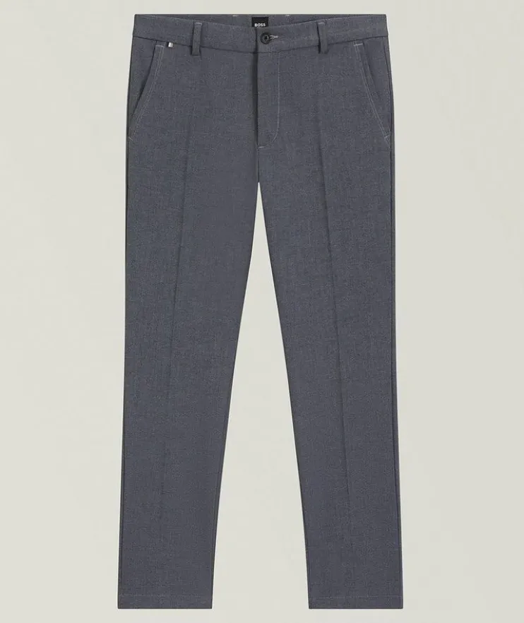 Kaiton Slim-Fit Dobby Mélange Pants