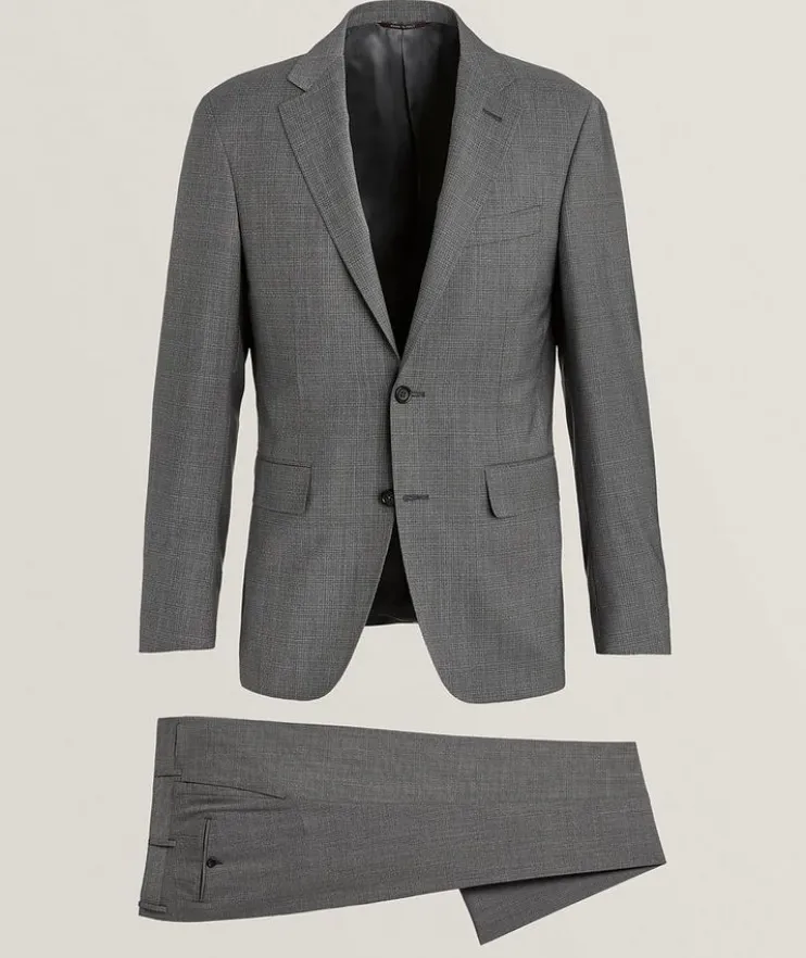 Kei Basket Weave Wool Suit