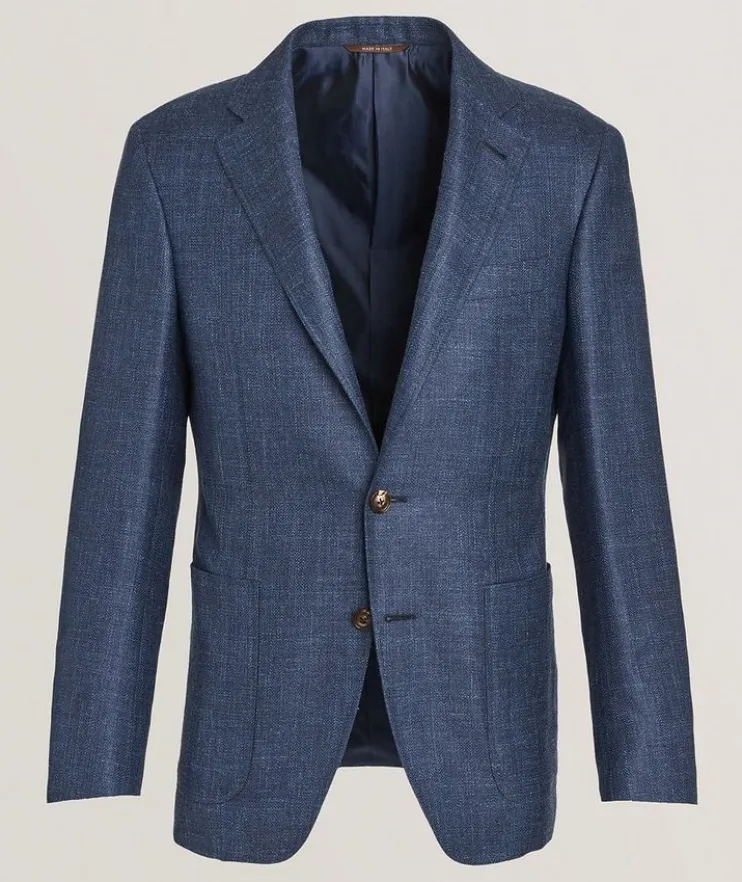 Kei Cashmere-Blend Sport Jacket