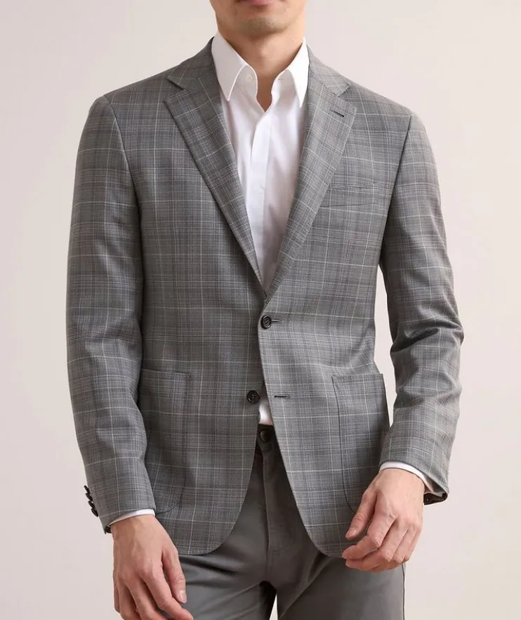 Kei Check Unlined Sport Jacket