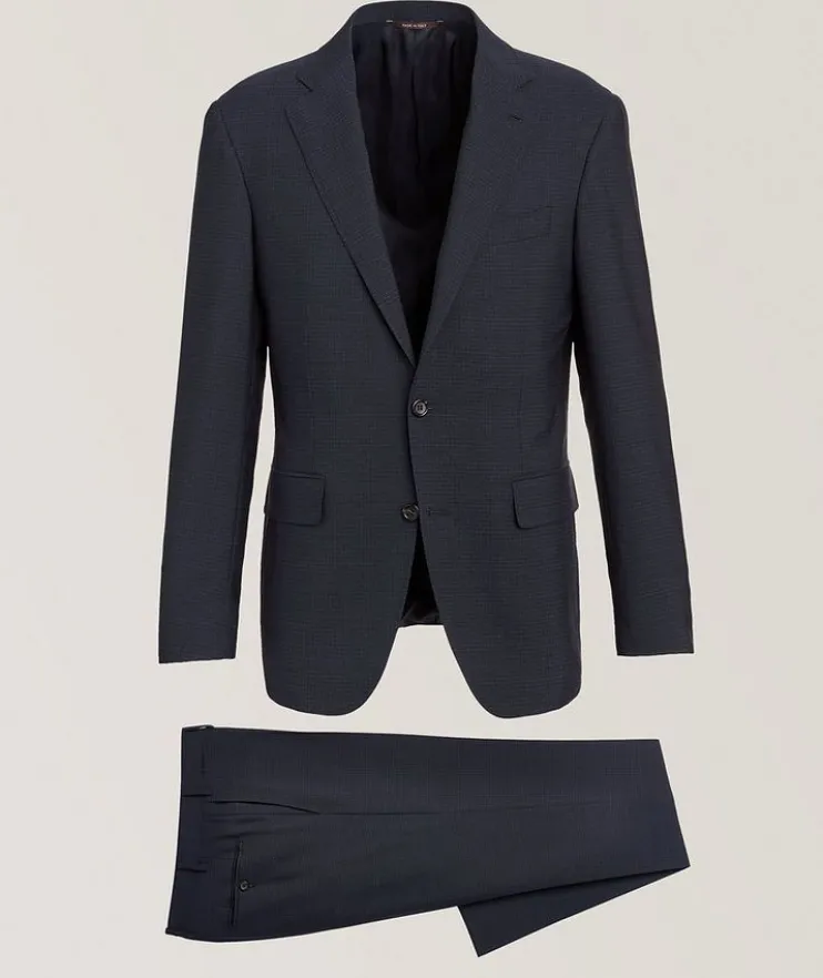 Kei Check Wool Suit