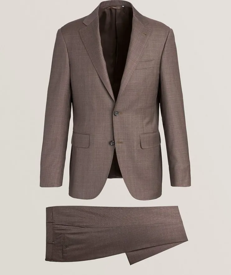 Kei Check Wool Suit