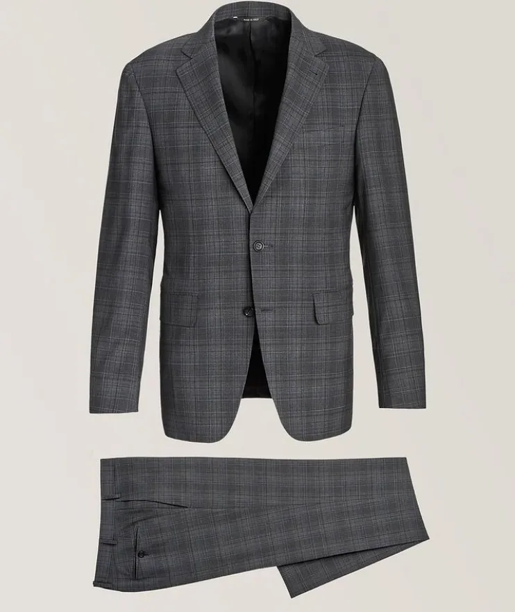 Kei Checkered Wool Suit