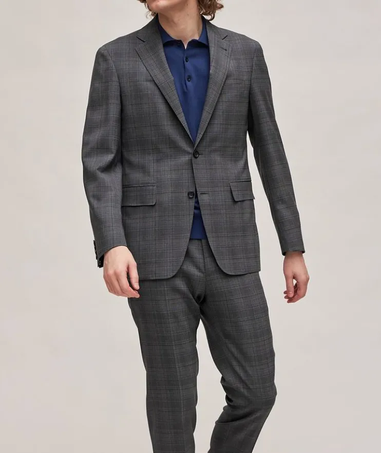 Kei Checkered Wool Suit