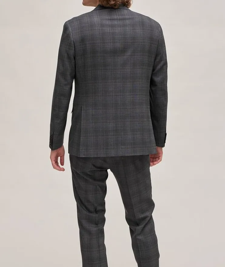 Kei Checkered Wool Suit