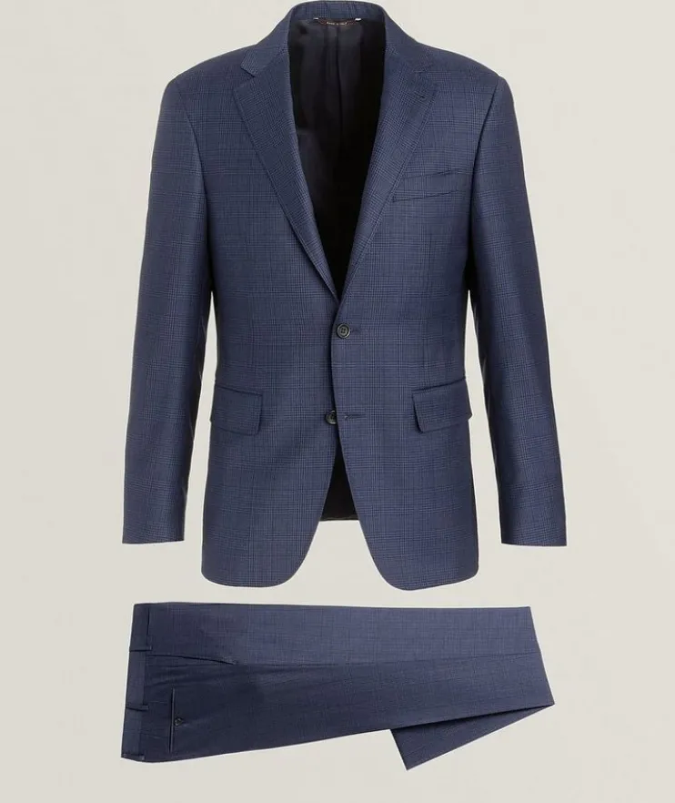 Kei Checkered Wool Suit