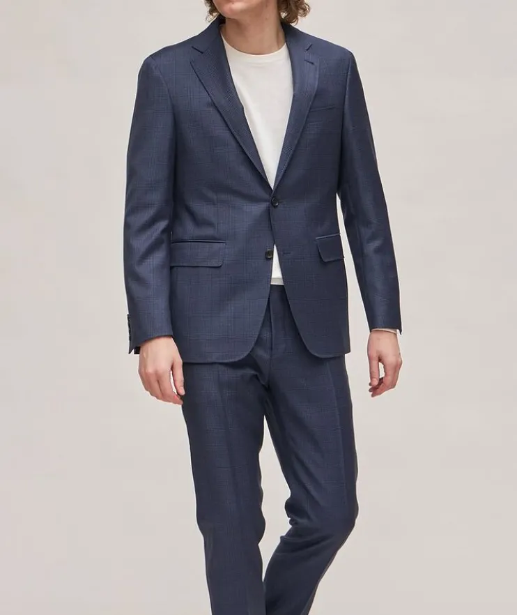 Kei Checkered Wool Suit