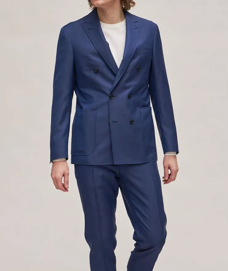 Kei Checkered Wool Suit