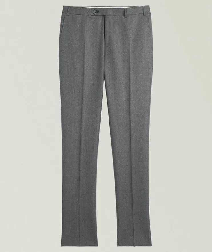 Kei Flannel Wool Dress Pants