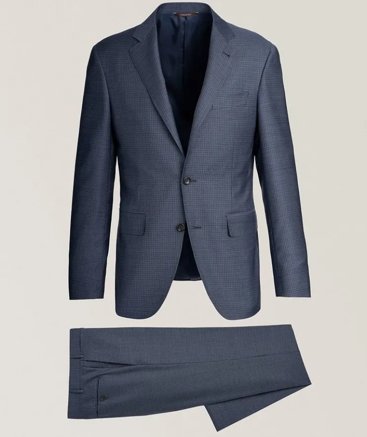 Kei Gingham Wool Suit