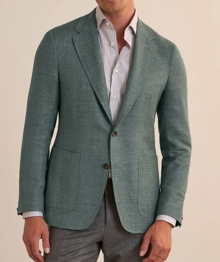 Kei Herringbone Sport Jacket