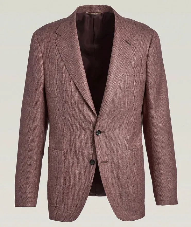 Kei Herringbone Sport Jacket