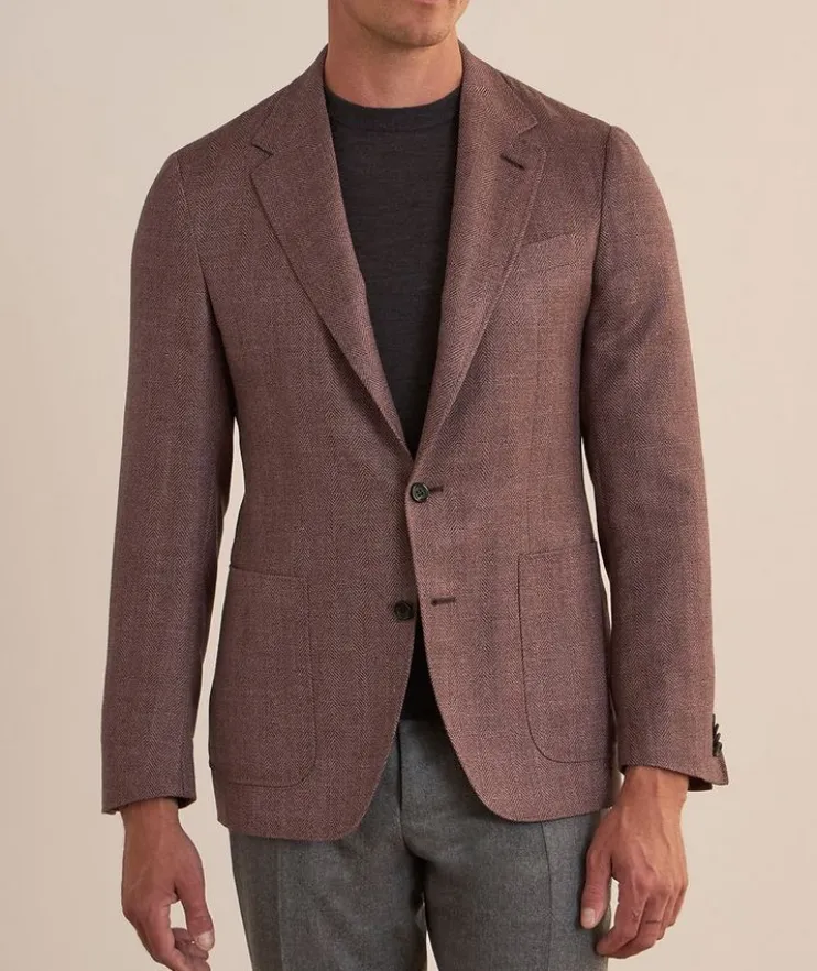 Kei Herringbone Sport Jacket