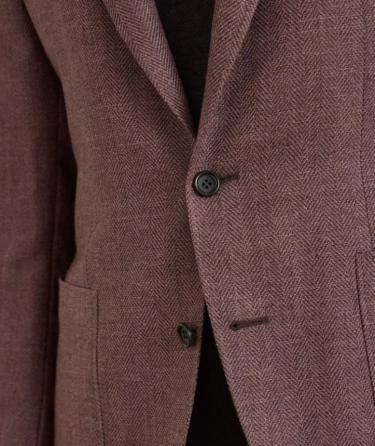 Kei Herringbone Sport Jacket