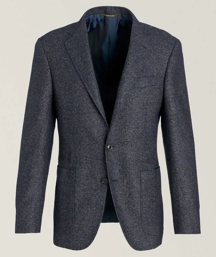 Kei Marled Wool-Blend Sport Jacket