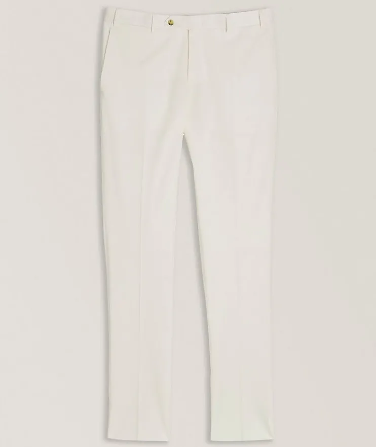 Kei Stretch-Cotton Dress Pants