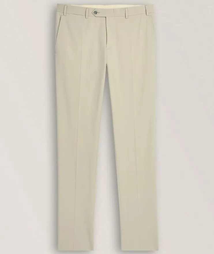 Kei Stretch-Cotton Pants