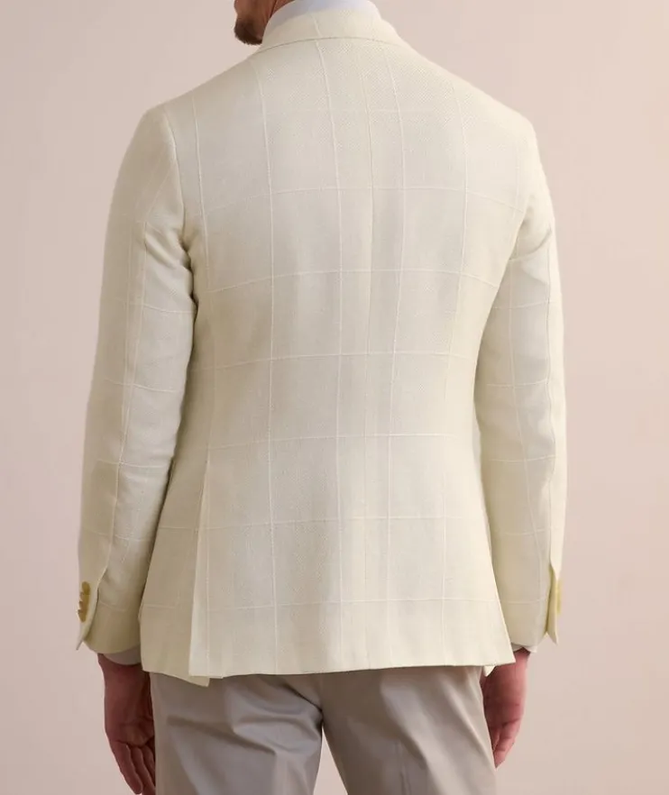 Kei Textured Windowpane Sport Jacket