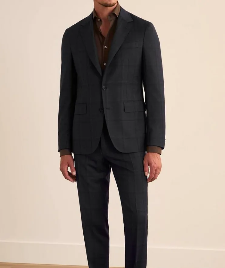 Kei Tonal Check Wool Suit