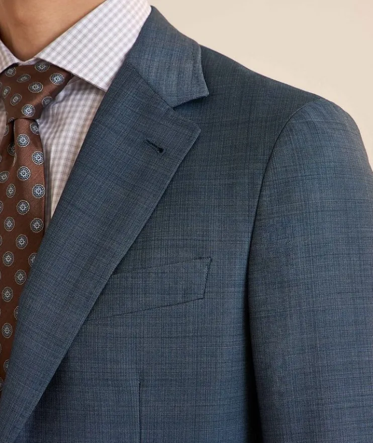 Kei Wide Check Wool Suit