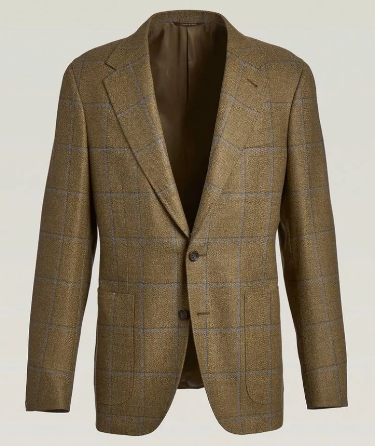 Kei Windowpane Sport Jacket