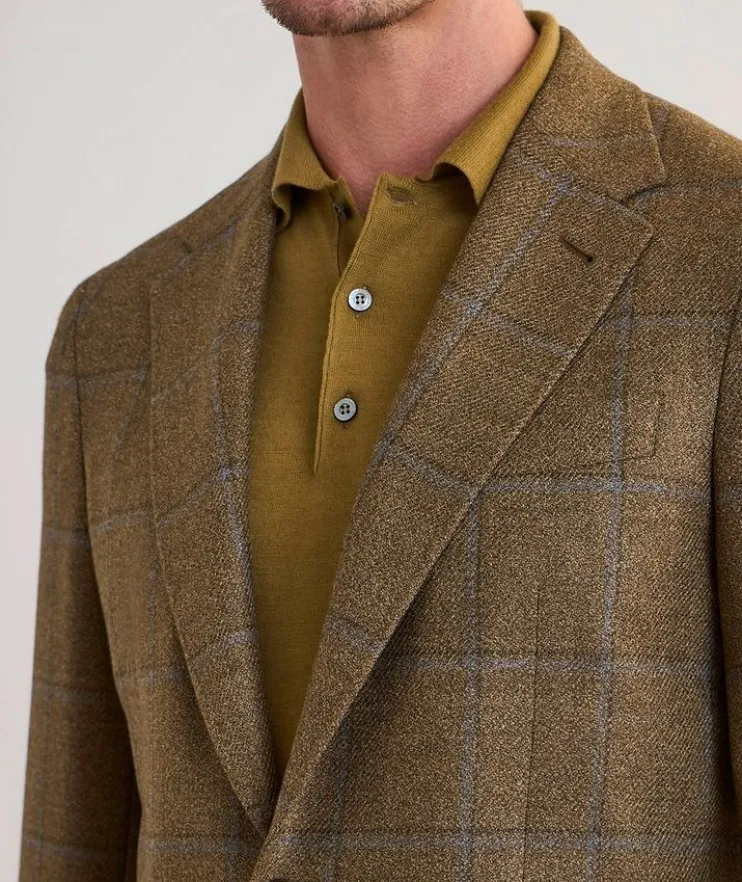 Kei Windowpane Sport Jacket