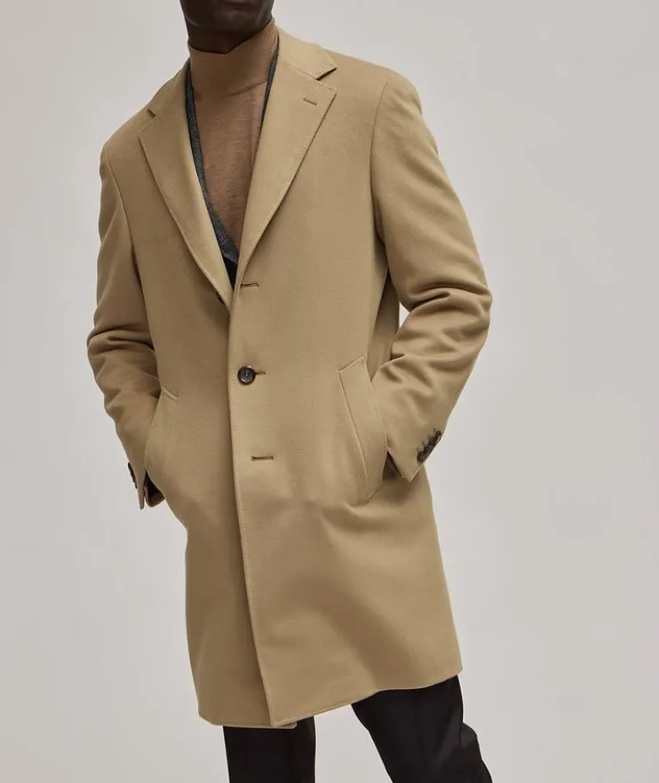 Kei Wool-Cashmere Overcoat