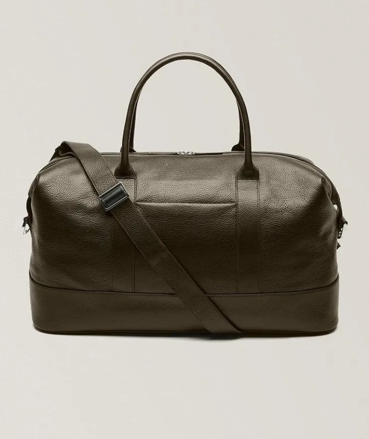 Kelowna Pebble Grained Leather Duffle