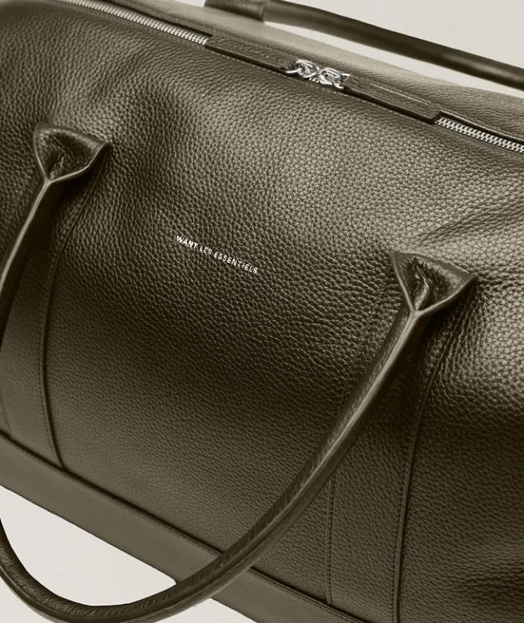 Kelowna Pebble Grained Leather Duffle