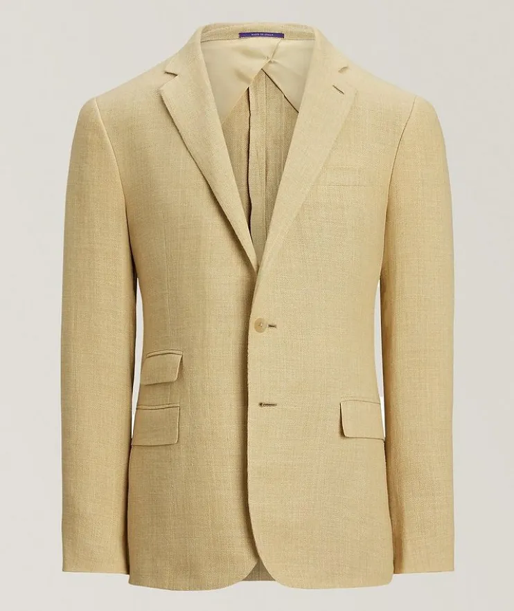 Kent Linen-Silk Suit Jacket