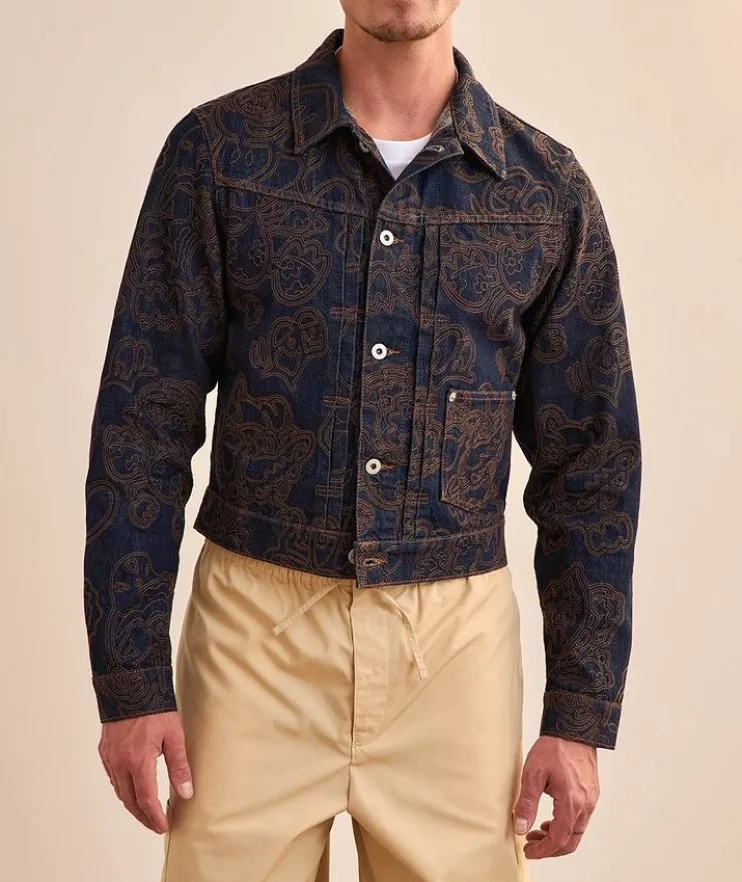 Kenzo By Verdy Embroidered Trucker Jacket