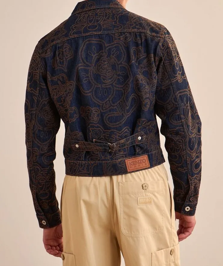 Kenzo By Verdy Embroidered Trucker Jacket