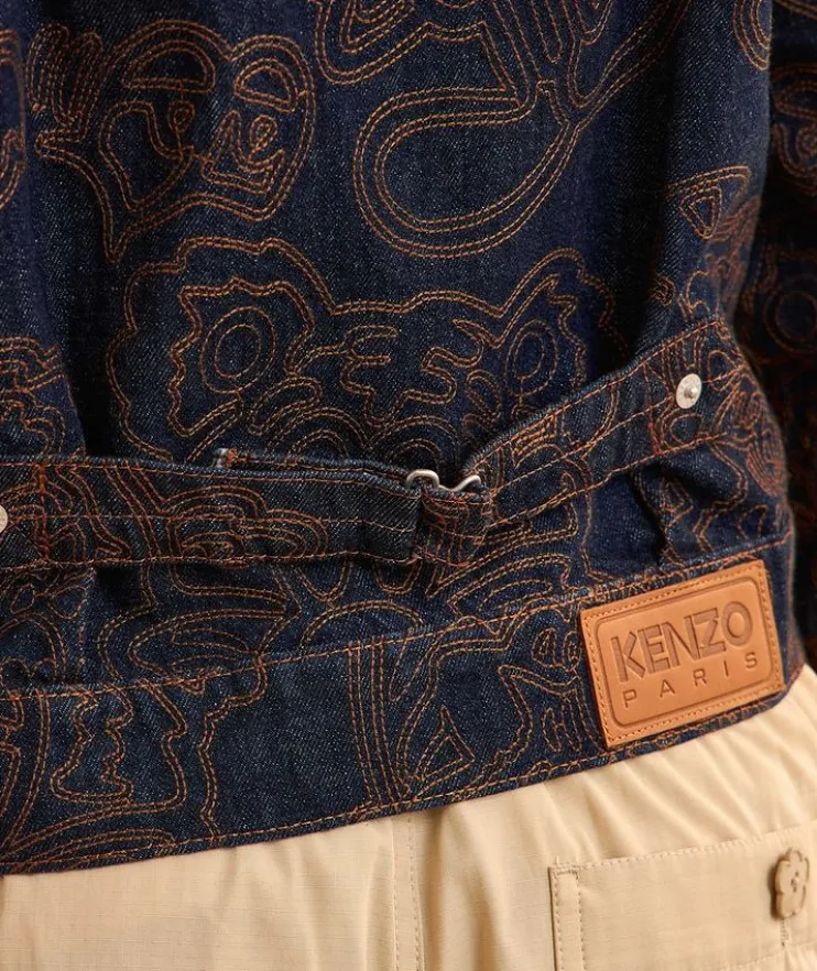 Kenzo By Verdy Embroidered Trucker Jacket