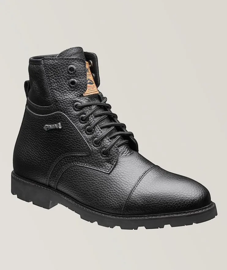 Kevin Waterproof Leather-Shearling Boots