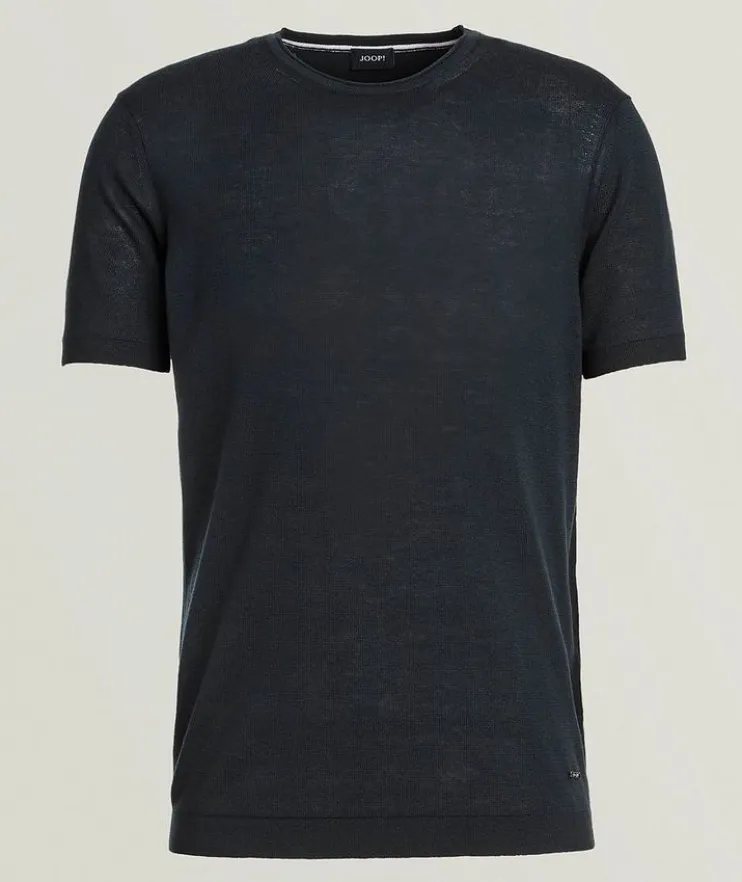 Knit Crewneck T-Shirt