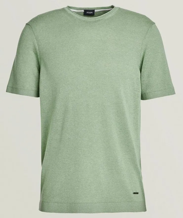 Knit Crewneck T-Shirt