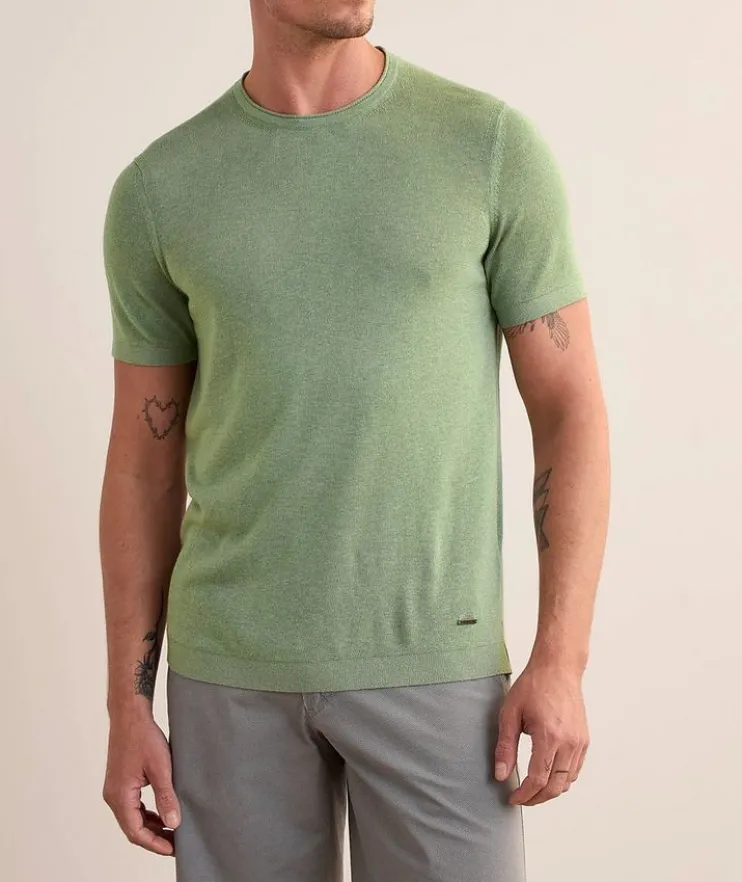 Knit Crewneck T-Shirt