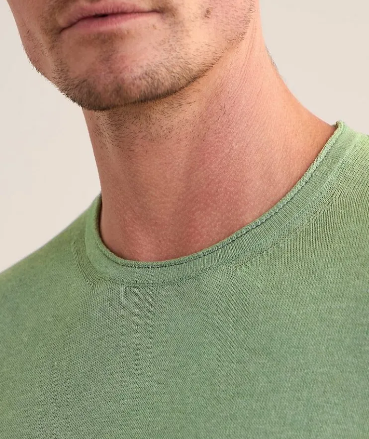 Knit Crewneck T-Shirt