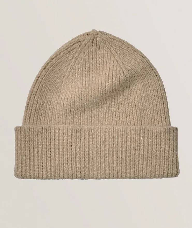 Lambswool Angora Beanie